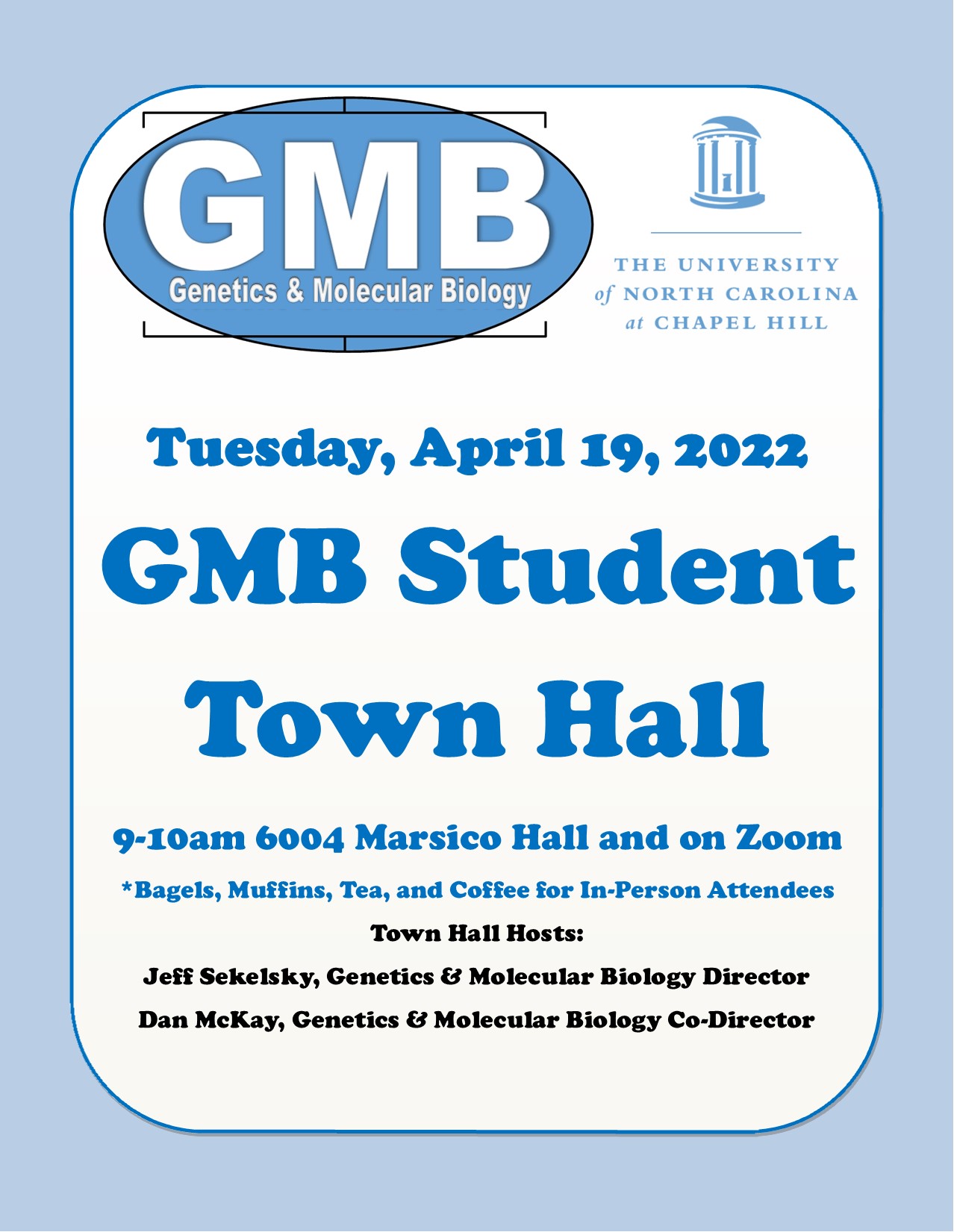 GMB Student Town Hall SP22